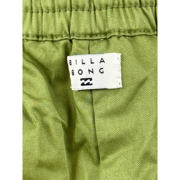 Billabong Pipeline Women's Shorts Green Pull On Size Small Beach Swim Summer NEW - Picture 5 of 11
